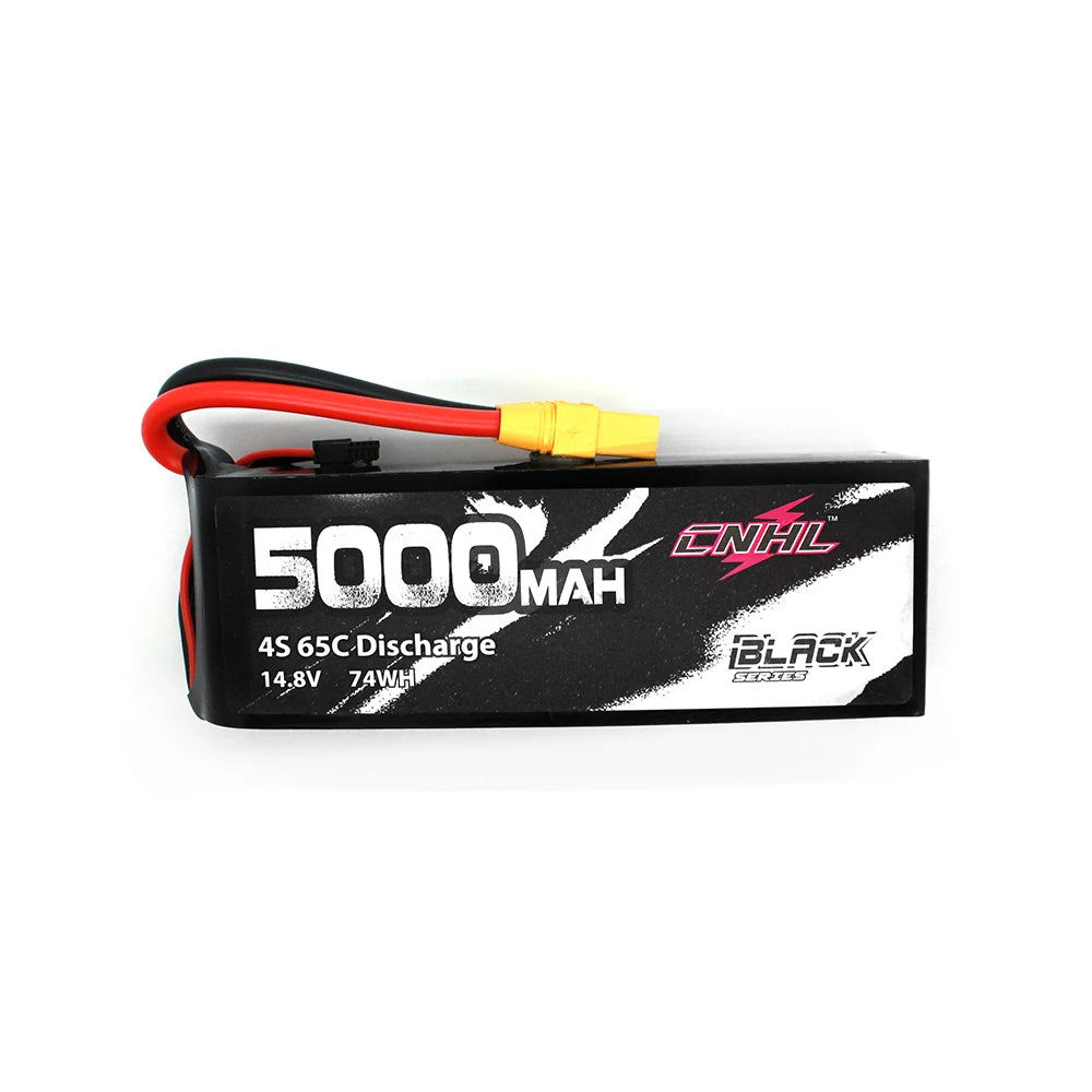 CNHL Lipo Battery 3S 4S 6S 11.1V 14.8V 22.2V 5000mAh 65C with EC5 XT90 Plug For RC Car Truck Aircraft Helicopter Airplane Boat