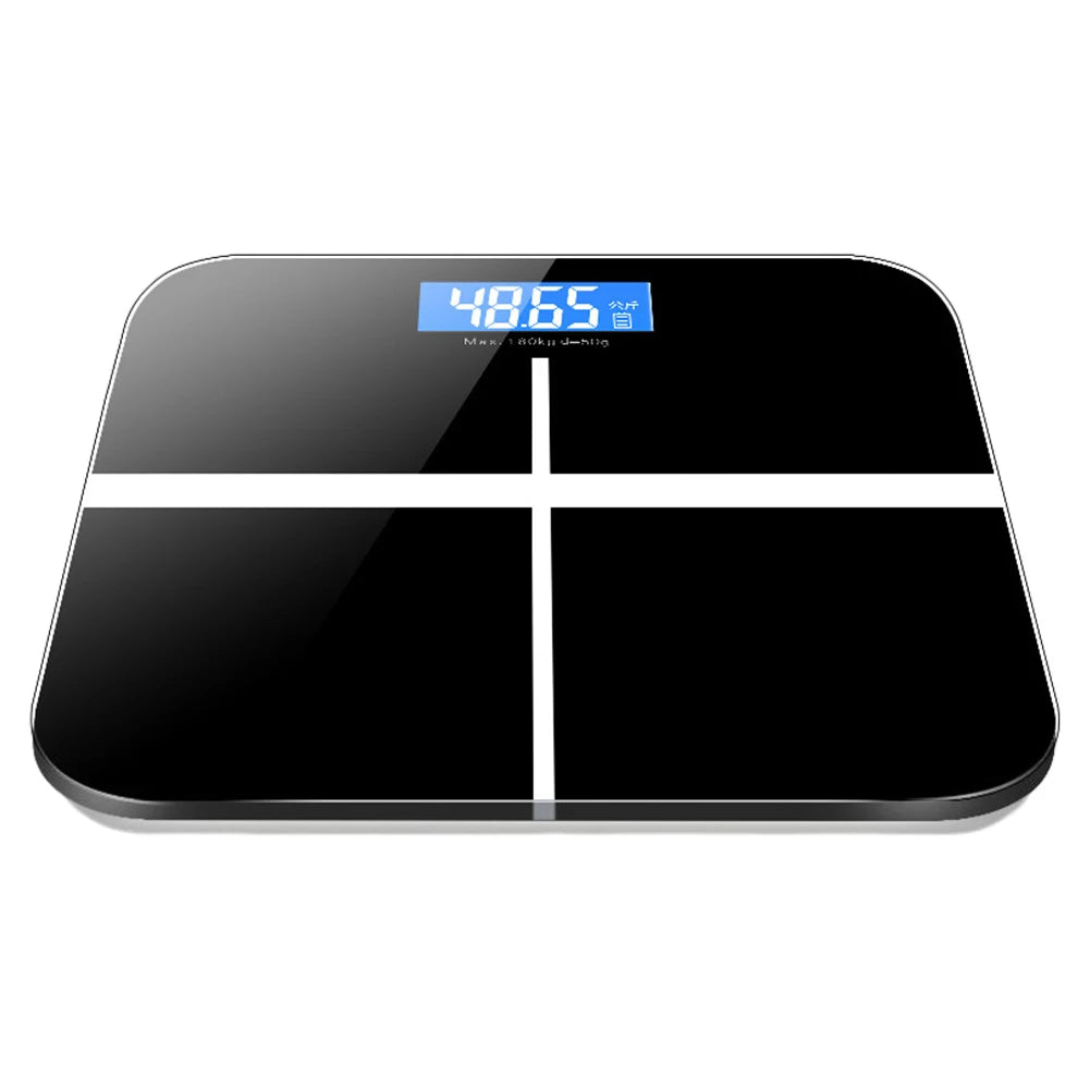 Precision Electronic Weight Scale – Smart LED Display, Rechargeable for Home/Office