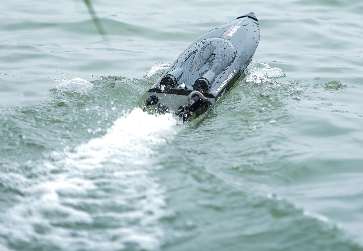 Feilun FT011 FT012 Large RC Speed Boat 2.4G 4WD  55KM/H Remote Control Brushless Watercraft for Hobby Adult 25.5Inches