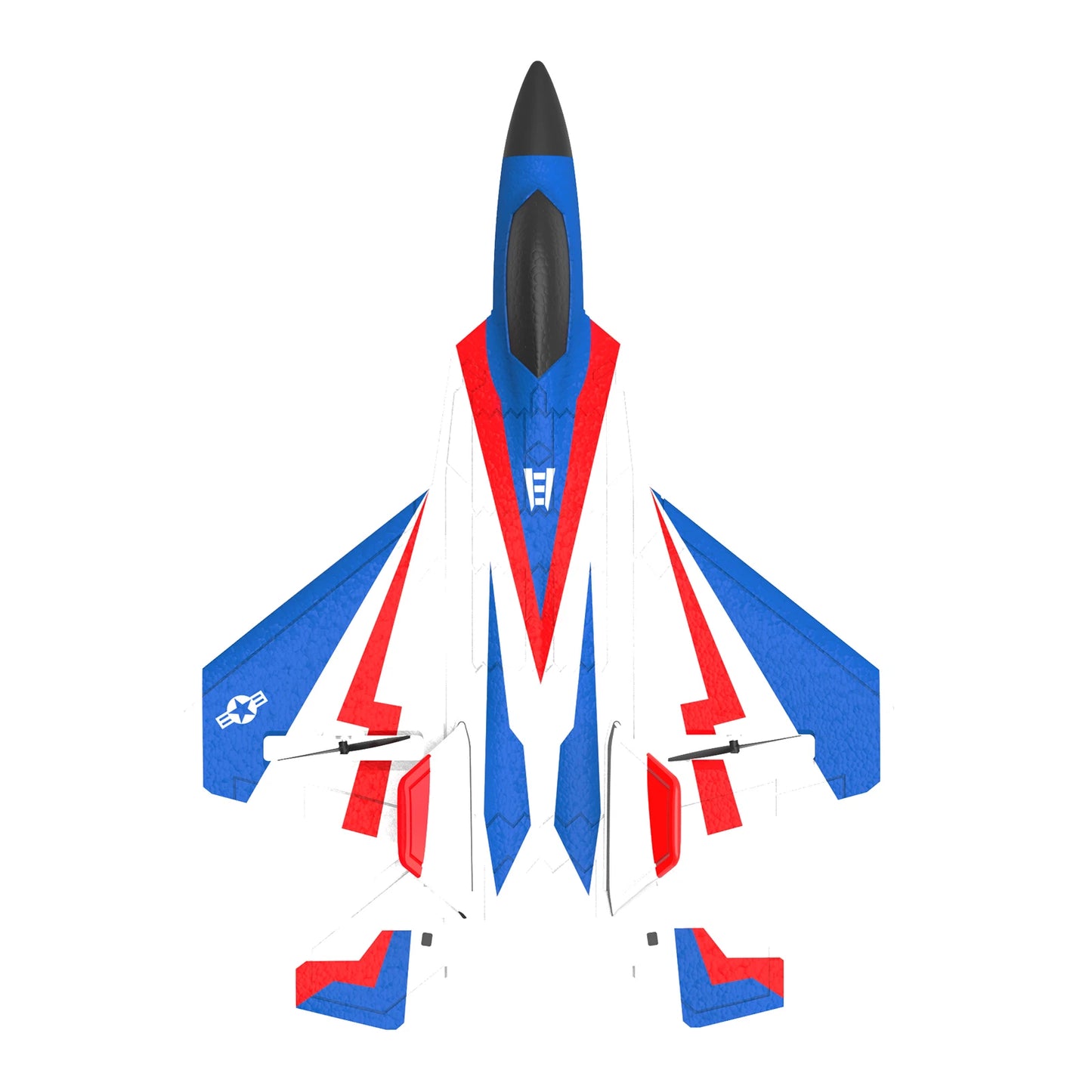 F22 Remote Control Airplane 4 Channel with Lights, 2.4G Fighter RC Plane with 3 Flight Modes for Beginners - RTF