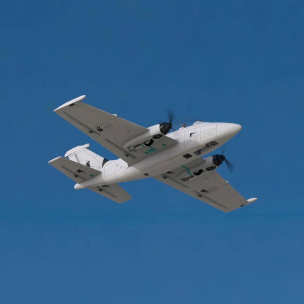 ATOMRC Beluga 1270mm Wingspan RC Plane EPP Dual Motor FPV Aircraft Fly Wing Model plane