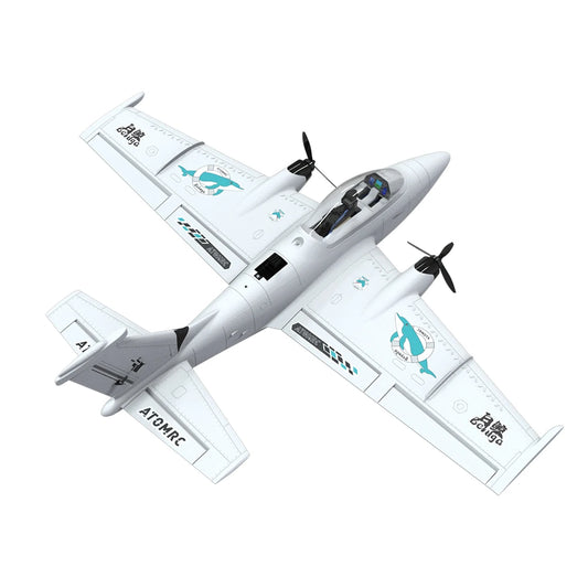 ATOMRC Beluga 1270mm Wingspan RC Plane EPP Dual Motor FPV Aircraft Fly Wing Model plane
