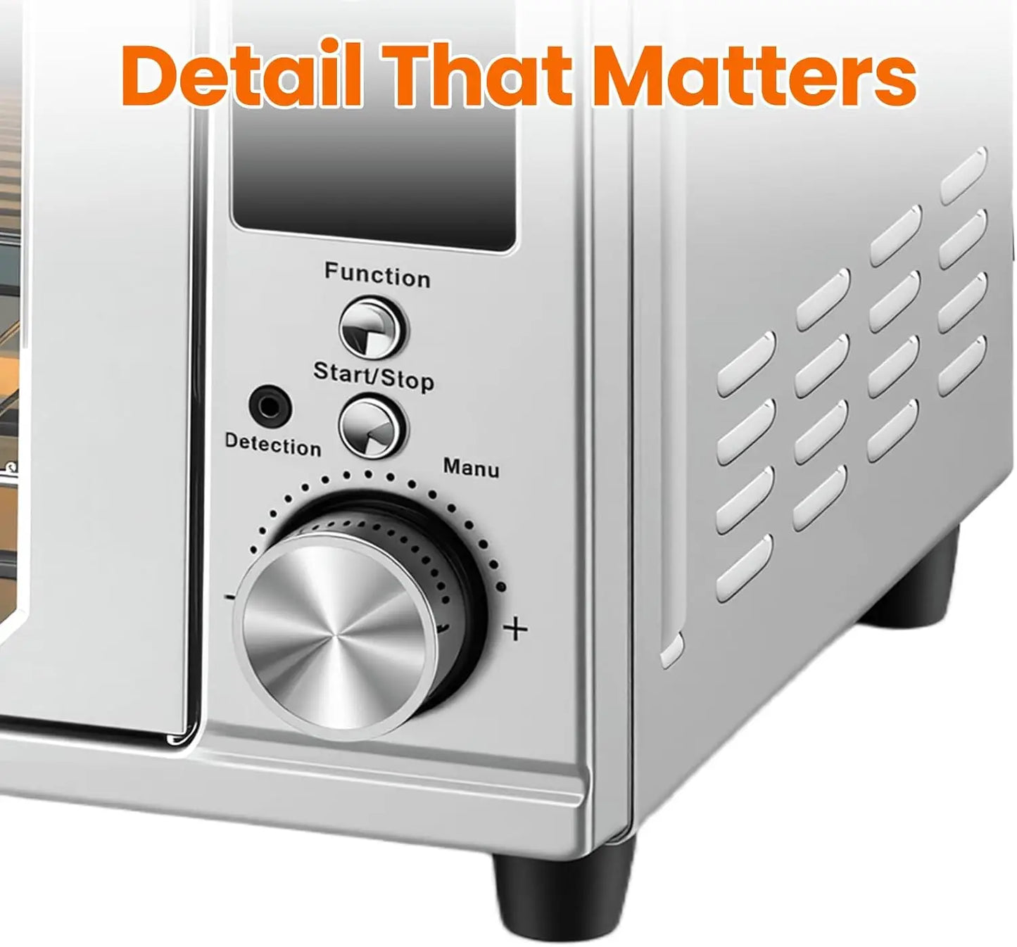 Air Fryer Toaster Oven Combo Dual Door, 29.6QT Oven Countertop 12 Functions in 1