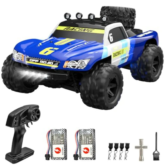 1:18 RC Cars High Speed Fast 40+ KPH RC Drift Car with 4x4 Offroad Rock Crawler Remote Control Truck for Adults 380 Carbon Brus