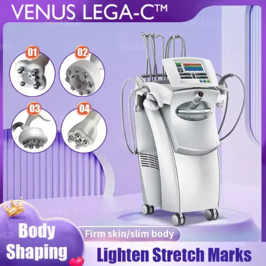 The latest equipment for skin tightening, vacuum slimming and fat removal, traditional skin lifting and spa equipment