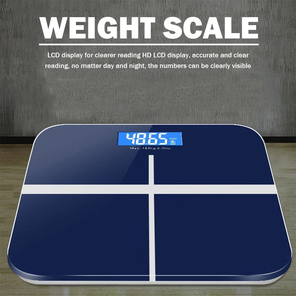 Precision Electronic Weight Scale – Smart LED Display, Rechargeable for Home/Office