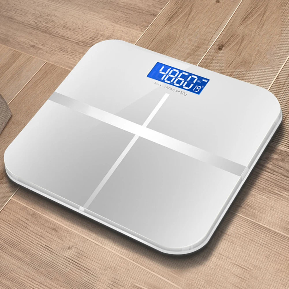Precision Electronic Weight Scale – Smart LED Display, Rechargeable for Home/Office
