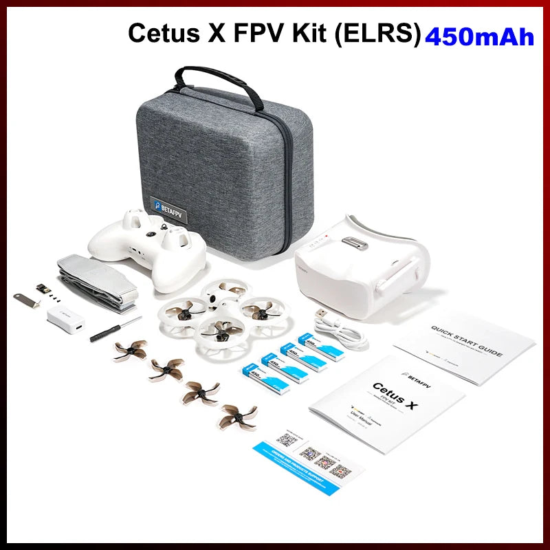 BETAFPV Cetus X FPV Kit Racing Drone 3 Radio Transmitter VR03 FPV Goggles C04 RC Quadcopter Mini Drone Toys as Gift