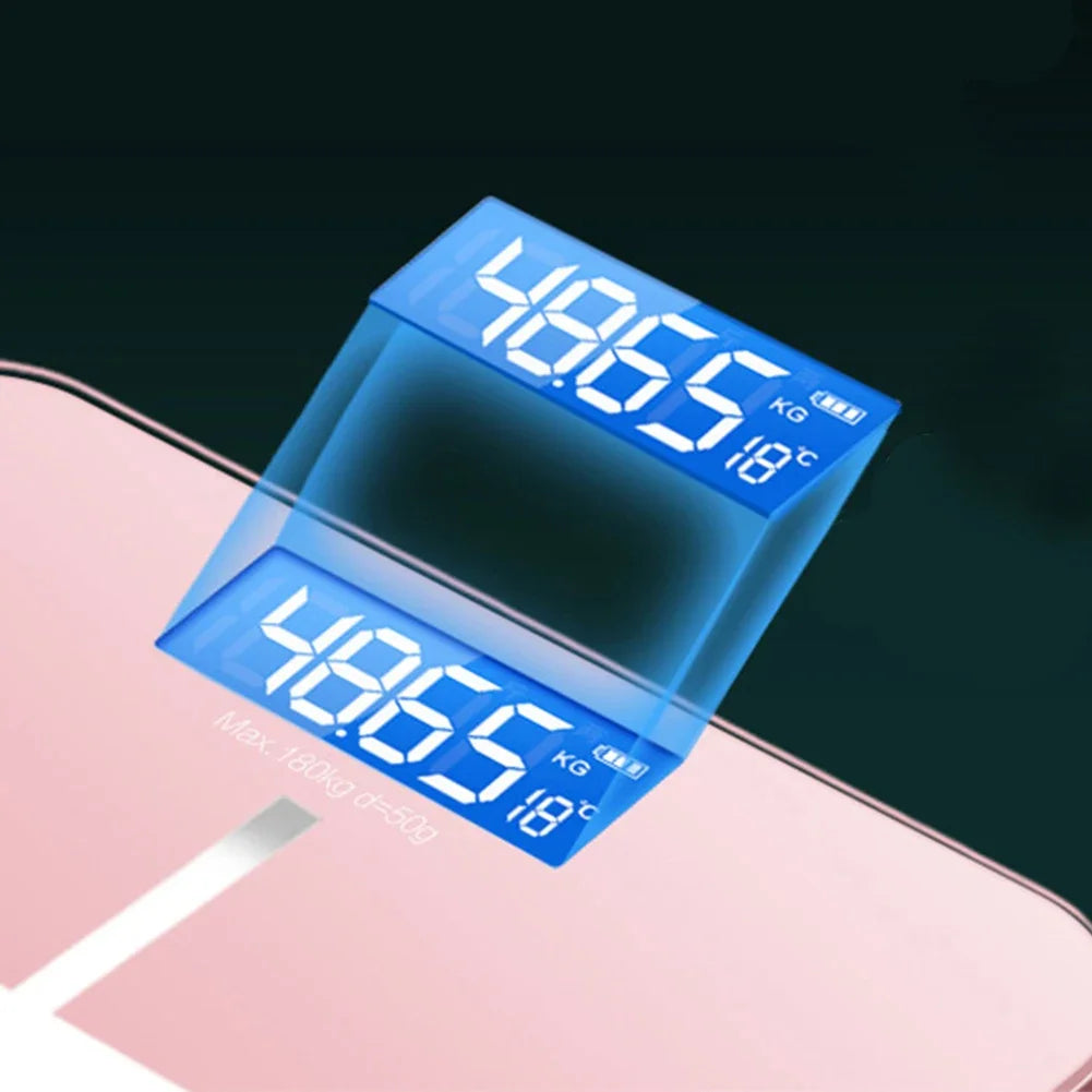 Precision Electronic Weight Scale – Smart LED Display, Rechargeable for Home/Office