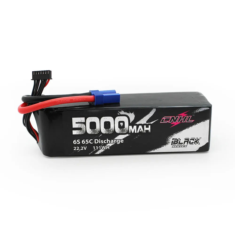 CNHL Lipo Battery 3S 4S 6S 11.1V 14.8V 22.2V 5000mAh 65C with EC5 XT90 Plug For RC Car Truck Aircraft Helicopter Airplane Boat