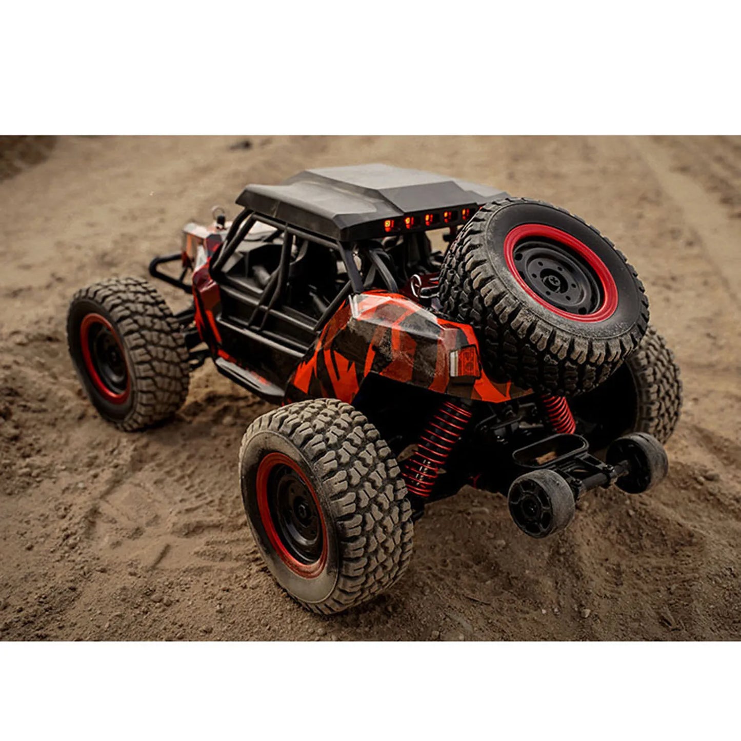 US Sale SCY 16106 1/16 Remote Control Off-Road Car AWD RC Electric Desert Truck Light Charging Protection RC390 Motor 30A ESC