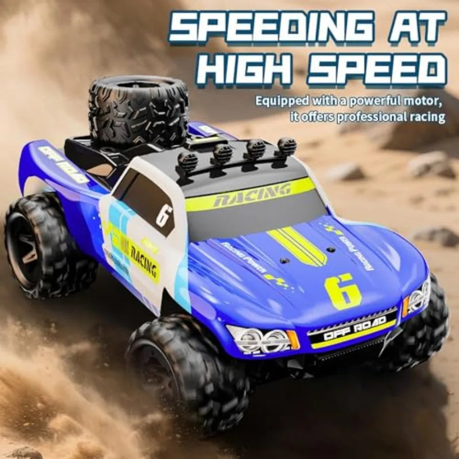 1:18 RC Cars High Speed Fast 40+ KPH RC Drift Car with 4x4 Offroad Rock Crawler Remote Control Truck for Adults 380 Carbon Brus