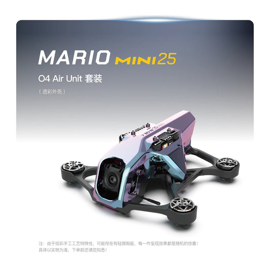 SpeedyBee Mario Mini25 PW /Mario Mini25 O4 Air Unit /Mario Mini25 O4 Air Unit PRO FPV Drone KIT RC Quadcopter for Christmas Gift
