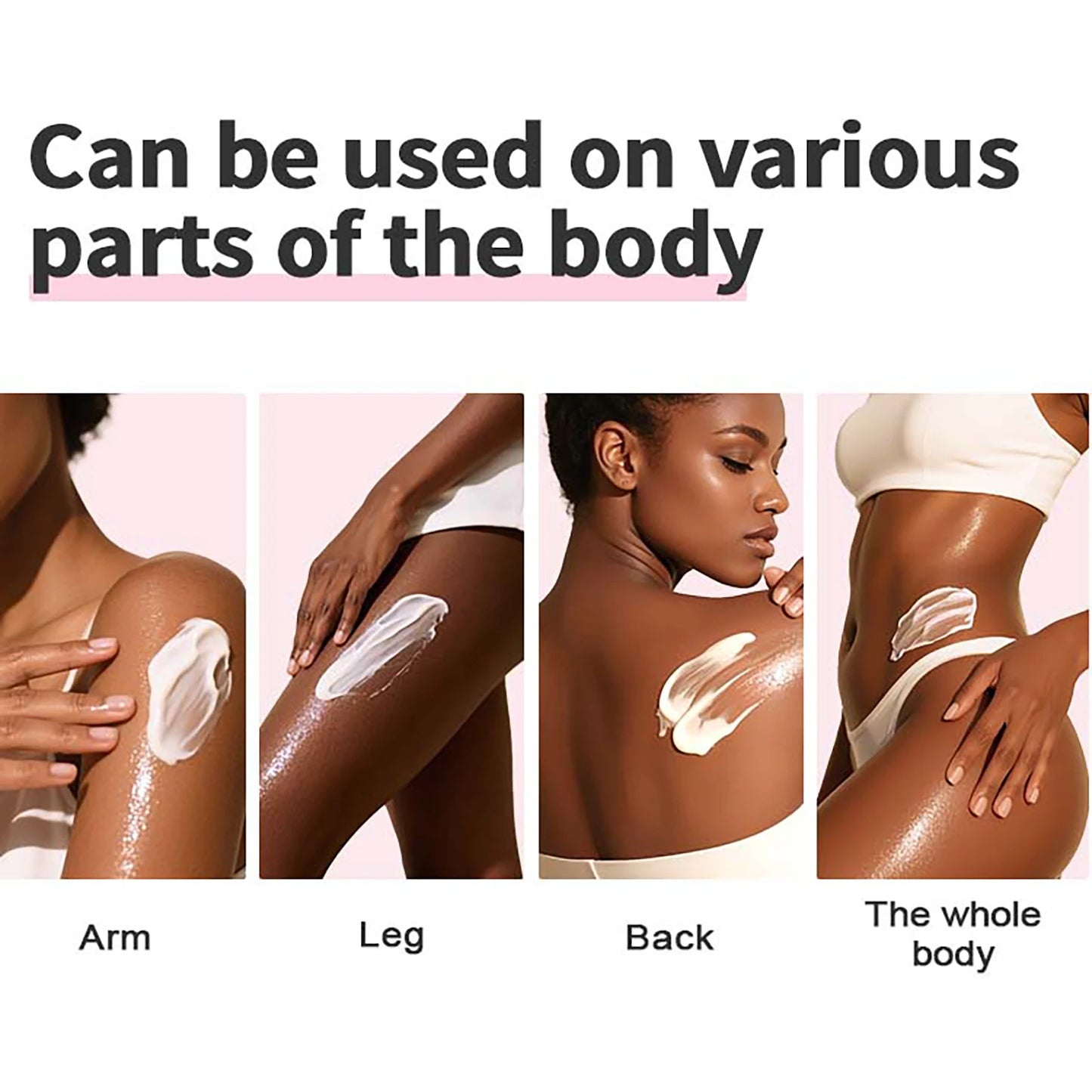 AILKE Skin Glowing Floral Body Lotion, Brightening, 24 Hours Moisturizing Cream, Silky Smooth Skin, For All Skin Types, 500ml